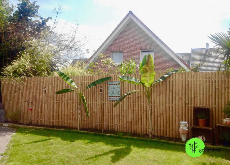 inspiracia bambusový plot